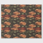 ヴィンテージ夏のロマンチシズム:懐かしい気分 ラッピングペーパー (フラット)