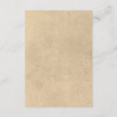 ヴィンテージ夏ひまわりフローラ詳細 エンクロージャーカード (裏面)