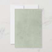 ヴィンテージ夏ひまわりフローラ 出欠カード (裏面)