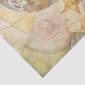 ヴィンテージ夏休みスーツケースの世界地図 薄葉紙 (詳細)