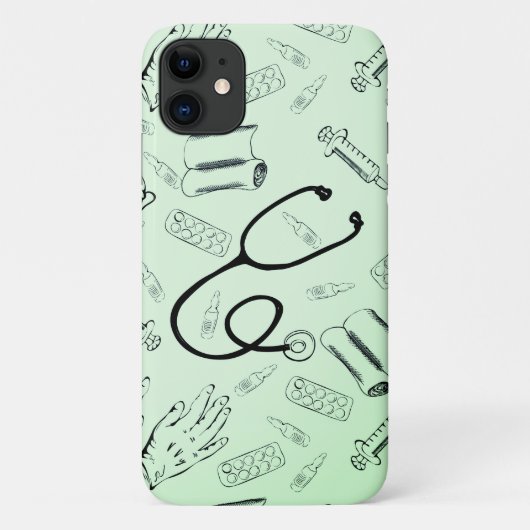 ヴィンテージ外科医 Case-Mate iPhoneケース (裏面)