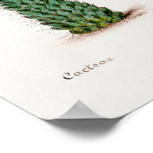 ヴィンテージ多血イラストレーションポスター ポスター (角)