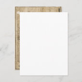 ヴィンテージ大きい石郡地図はがき ポストカード (正面/裏面)