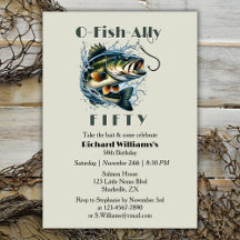 ヴィンテージ大きな魚の餌IshAlly 50誕生日
