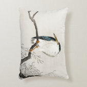 ヴィンテージ大原小村日本の鳥 アクセントクッション (正面(垂直))