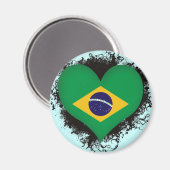 ヴィンテージ大好きブラジル マグネット (正面/裏面)