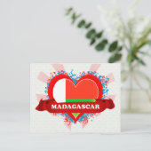 ヴィンテージ大好きマダガスカル ポストカード (スタンド正面)