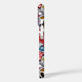 ヴィンテージ大学ポップ・アートの文化iPhoneケース Case-Mate iPhoneケース (裏面 / 左)