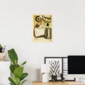 ヴィンテージ大工ショコラ広告 ポスター (ホームオフィス)