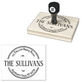 ヴィンテージ大差出人住所 ラバースタンプ (押印)