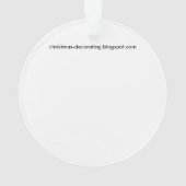 ヴィンテージ大戦クリスマス オーナメント (裏面)