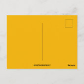 ヴィンテージ大文字コロンバスインディアナ ポストカード (裏面)