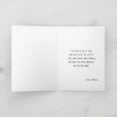 ヴィンテージ大晦日お祝いカード シーズンカード (内部)