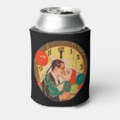 ヴィンテージ大晦日カップル 缶クーラー (缶裏面)