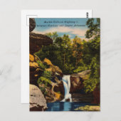 ヴィンテージ大理石秋ハリソン（アーカンソー州ジャスパー） ポストカード (正面/裏面)