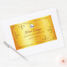 ヴィンテージ大理石華美製品ラベルのロゴ