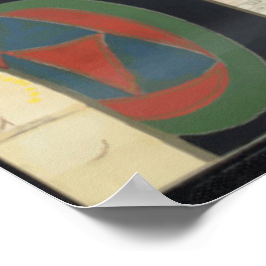 ヴィンテージ大阪商船旅行ポスターアート ポスター (角)