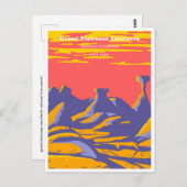 ヴィンテージ大階段エスカラントナショナルmonumen ポストカード (正面/裏面)