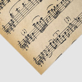 ヴィンテージ大音符シートの切り離し 薄葉紙 (詳細)