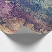 ヴィンテージ天世界地図(13) ラッピングペーパー (角)