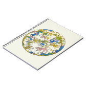 ヴィンテージ天体、 アラビア圏、星座 ノートブック (左側)