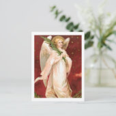 ヴィンテージ天使とハロー シーズンポストカード (スタンド正面)