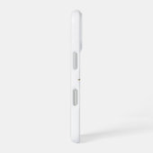 ヴィンテージ天使と月 iPhoneケース 名前入れ iPhone 16ケース (右側面)