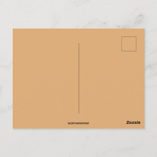 ヴィンテージ天使と白い花イースター ポストカード (裏面)