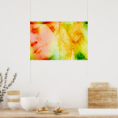 ヴィンテージ天使の像顔ポスグランジター ポスター (キッチン)