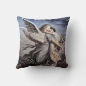 ヴィンテージ天使姿装飾用クッション クッション (裏面)