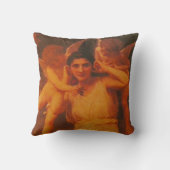 ヴィンテージ天使姿装飾用クッション クッション (裏面)