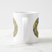 ヴィンテージ天占星術の〔占星術の〕十二宮図 ジャンボコーヒーマグカップ (裏面)