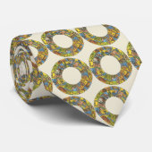 ヴィンテージ天占星術の〔占星術の〕十二宮図 ネクタイ (ロール)