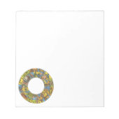 ヴィンテージ天占星術の〔占星術の〕十二宮図 ノートパッド (正面)