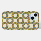 ヴィンテージ天占星術の〔占星術の〕十二宮図 Case-Mate iPhoneケース (裏面 (横))