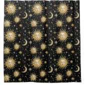 ヴィンテージ天式シャワーカーテン シャワーカーテン (正面)