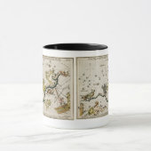 ヴィンテージ天文図 マグカップ (中央)