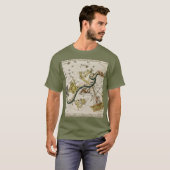 ヴィンテージ天文図 Tシャツ (正面フル)