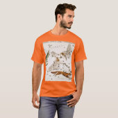 ヴィンテージ天文図 Tシャツ (正面フル)