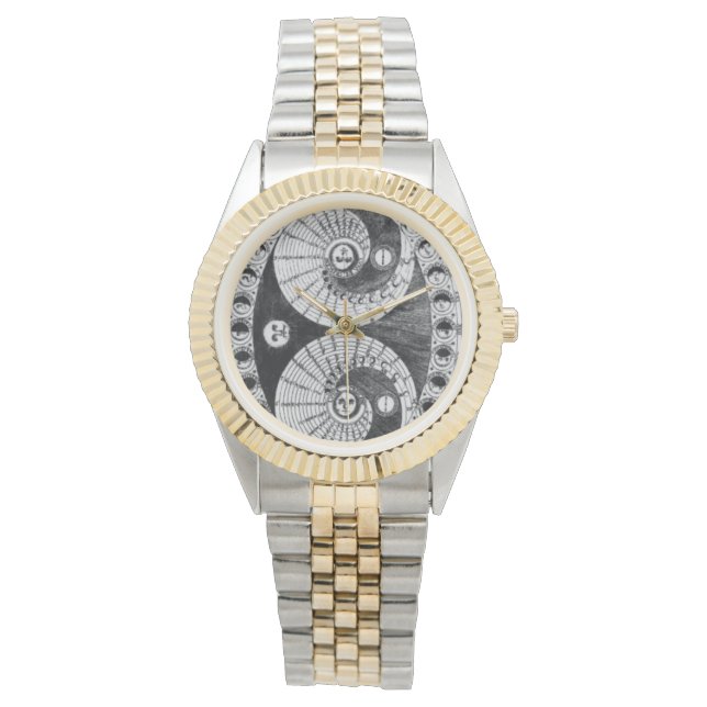 ヴィンテージ天文学カーチャー弁解 腕時計 (正面)