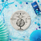 ヴィンテージ天文学グローブイラストレーション ペーパープレート (パーティー)