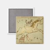 ヴィンテージ天文学モノセロスユニコーン マグネット (正面/裏面)