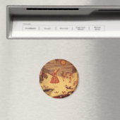 ヴィンテージ天文学、 アンティークアジアの天体芸術 マグネット (インサイチュ (食洗機))