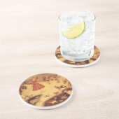 ヴィンテージ天文学，アンティークアジア天文学 コースター (側面)