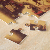 ヴィンテージ天文学,アンティークアジア天文学 ジグソーパズル (側面)