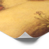 ヴィンテージ天文学，アンティークアジア天文学 ポスター (角)