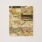 ヴィンテージ天文学、アンティーク星座スター ジグソーパズル (縦)