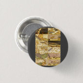 ヴィンテージ天文学、アンティーク星座スター 缶バッジ (正面&裏面)