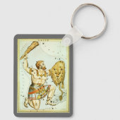 ヴィンテージ天文学，オリオン座 キーホルダー (裏面)