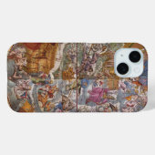 ヴィンテージ天文学、キリスト教の星座の地図 Case-Mate iPhoneケース (裏面 (横))